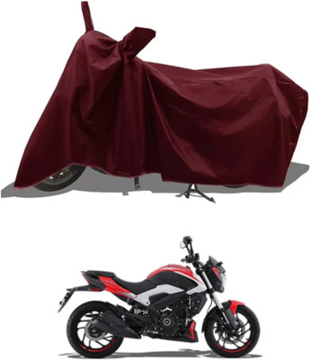 Mdstar Waterproof Two Wheeler Cover for Bajaj(Dominar 250, Maroon)