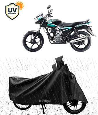 MOVIQUE Waterproof Two Wheeler Cover for Bajaj(Discover 100 DTS-i, Black)