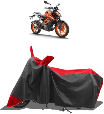 KEDIT Two Wheeler Cover for KTM(390 Duke, Red)