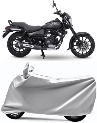 XOCAVO Two Wheeler Cover for Bajaj(Avenger 150 Street, Silver)