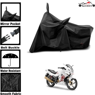 KEDIT Two Wheeler Cover for Universal For Bike(Karizma ZMR, Black)