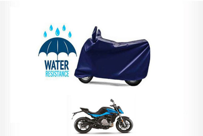 DeepShakshi AUTOMOTIVE Waterproof Two Wheeler Cover for CFMoto(Blue)