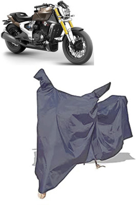 Amexride Two Wheeler Cover for TVS(Zeppelin BS6, Grey)