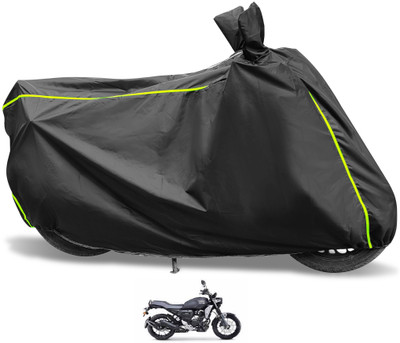 Euro Care Waterproof Two Wheeler Cover for Yamaha(FZ-X, Black)