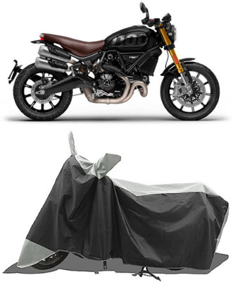 GROFATIK Two Wheeler Cover for Ducati(Scrambler 1200, Grey)
