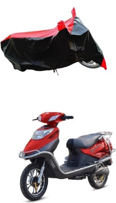 VESMEI Two Wheeler Cover for Hero(Electric Flash, Red)