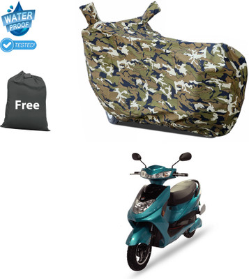 CODOKI Waterproof Two Wheeler Cover for Okinawa(R30 electric scooter, Yellow)
