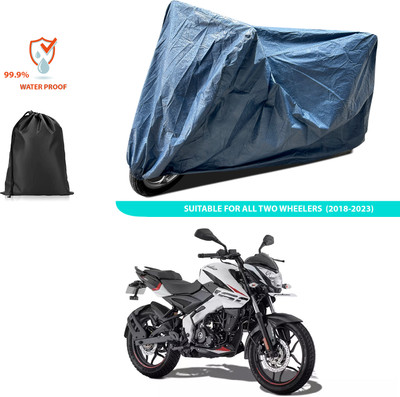 CODOKI Waterproof Two Wheeler Cover for Bajaj(Pulsar NS 160, Blue)