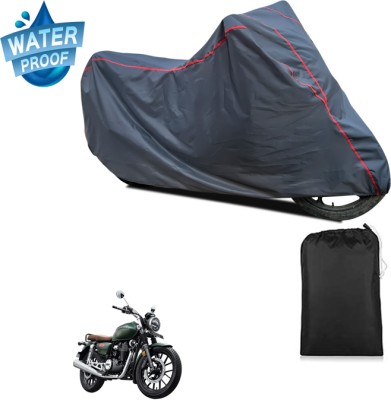 PAGORA Waterproof Two Wheeler Cover for Honda(Hness CB350, Grey)