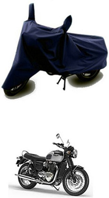 MMSSTAR Waterproof Two Wheeler Cover for Triumph(Blue)