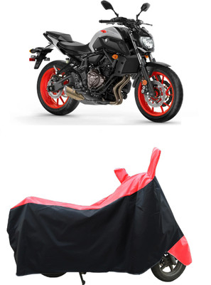 Coxtor Two Wheeler Cover for Yamaha(MT 07 BS6, Red)