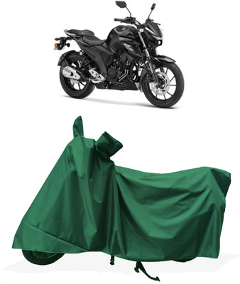 Tricway Two Wheeler Cover for Yamaha(FZ-25 BS6, Green)