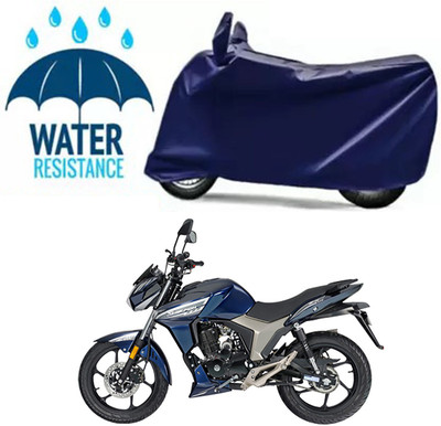 Furious3D Two Wheeler Cover for Royal Enfield(Thunderbird 500, Blue)