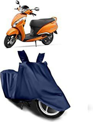 BRITTT Waterproof Two Wheeler Cover for TVS(Jupiter 125, Blue)