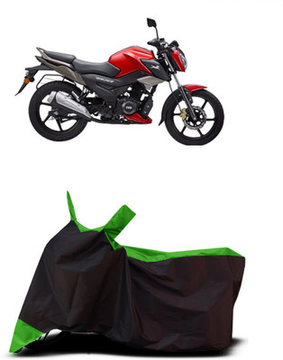 VESMEI Two Wheeler Cover for TVS(Raider, Green)