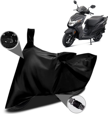 AIKOZIYA Waterproof Two Wheeler Cover for Honda(Dio, Black)