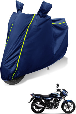 MOCKHE Waterproof Two Wheeler Cover for Bajaj(Discover 135, Blue)