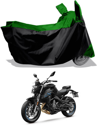 Amexride Two Wheeler Cover for CFMoto(650 NK, Multicolor)