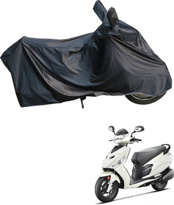 Motodreka Waterproof Two Wheeler Cover for Hero Electric(Electric Dash BS6, Black)
