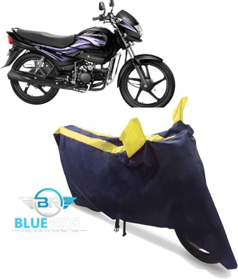 BLUERIDE Two Wheeler Cover for Hero(Super Splendor, Yellow)