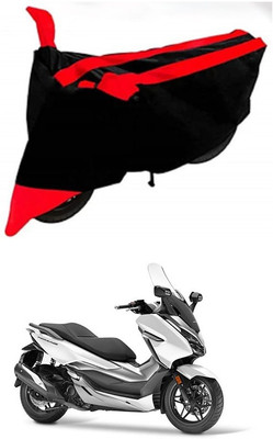 AutoGalaxy Waterproof Two Wheeler Cover for Honda(Forza 300, Red, Black)