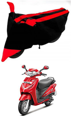 AutoGalaxy Waterproof Two Wheeler Cover for Hero(Duet VX 110CC, Red, Black)