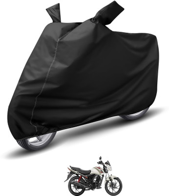 Auto Hub Waterproof Two Wheeler Cover for Suzuki(Sling Shot, Black)