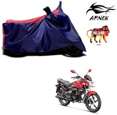 DeepShakshi AUTOMOTIVE Waterproof Two Wheeler Cover for Hero(Passion Xpro, Red, Blue)