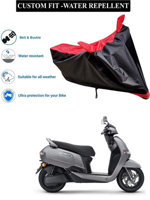 CODOKI Waterproof Two Wheeler Cover for TVS(iQube Electric, Red)