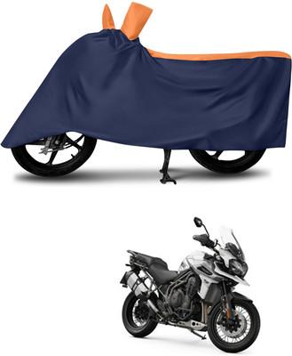 DeepShakshi AUTOMOTIVE Waterproof Two Wheeler Cover for Triumph(Multicolor)