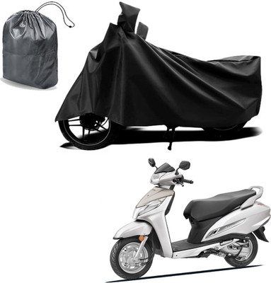 Autoinnovation Waterproof Two Wheeler Cover for Honda(Activa 125, Black)