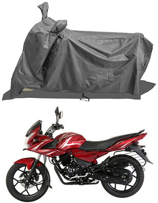 JC AutoHub Waterproof Two Wheeler Cover for Bajaj(Discover 150 f, Grey)
