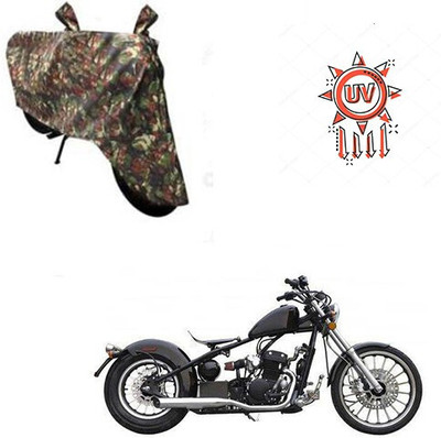 DeepShakshi AUTOMOTIVE Waterproof Two Wheeler Cover for Harley Davidson(Bobber 350, Multicolor)