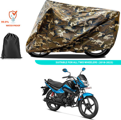 GOSHIV-car and bike accessories Waterproof Two Wheeler Cover for Hero(Splendor I Smart, Yellow)