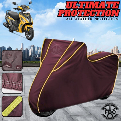 AUTOCAD Waterproof Two Wheeler Cover for Hero(Maestro, Maroon)