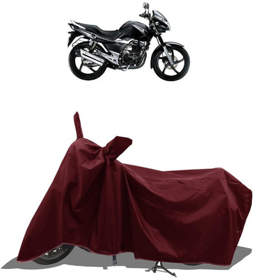 KEDIT Two Wheeler Cover for Suzuki(GS 150R, Maroon)