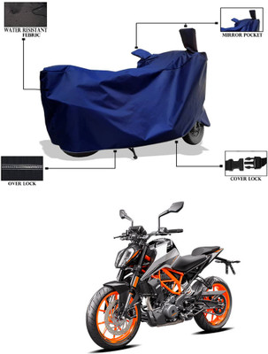 PAGORA Waterproof Two Wheeler Cover for KTM(390 Duke BS6, Blue)