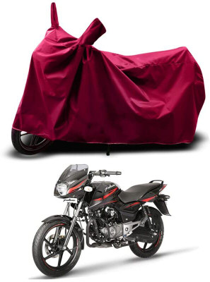 KEDIT Two Wheeler Cover for Bajaj(Pulsar 150 BS6, Maroon)