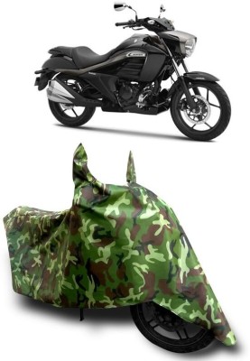 KEDIT Two Wheeler Cover for Suzuki(Intruder, Green)