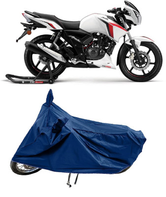 SPECTUS Two Wheeler Cover for TVS(Apache RTR 160, Blue)