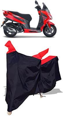 Amexride Two Wheeler Cover for Aprilia(SXR 160, Black)