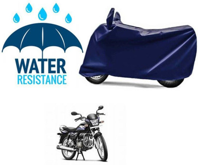 DeepShakshi AUTOMOTIVE Waterproof Two Wheeler Cover for Hero(Splendor Pro, Blue)