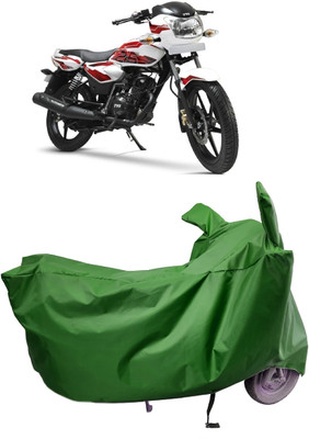 Amexride Two Wheeler Cover for TVS(Phoenix 125, Maroon)