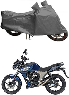 Mdstar Waterproof Two Wheeler Cover for Royal Enfield(Thunderbird 500, Grey)