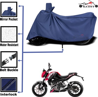 AASHTIK MART Two Wheeler Cover for KTM(250 Duke, Blue)