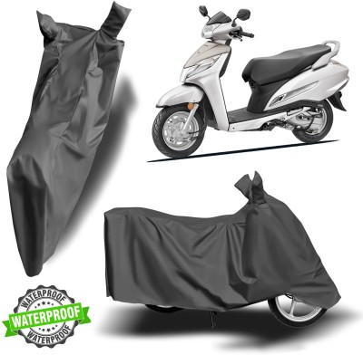 NG Auto Front Waterproof Two Wheeler Cover for Honda(Activa 125, Grey)