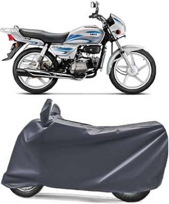 V VINTON Two Wheeler Cover for Hero(Splendor, Grey)