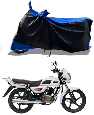 DeepShakshi AUTOMOTIVE Waterproof Two Wheeler Cover for TVS(Radeon, Blue)
