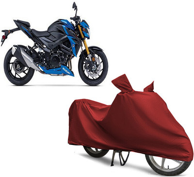 EGAL Waterproof Two Wheeler Cover for Suzuki(BS6, Maroon)