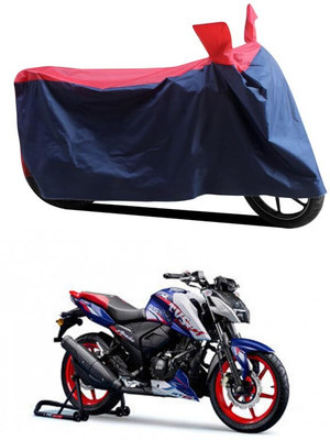 KEDIT Two Wheeler Cover for TVS(Apache RTR 165 RP, Red, Blue)